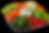 *Veggie Party Tray with Garden Spinach Dip*
