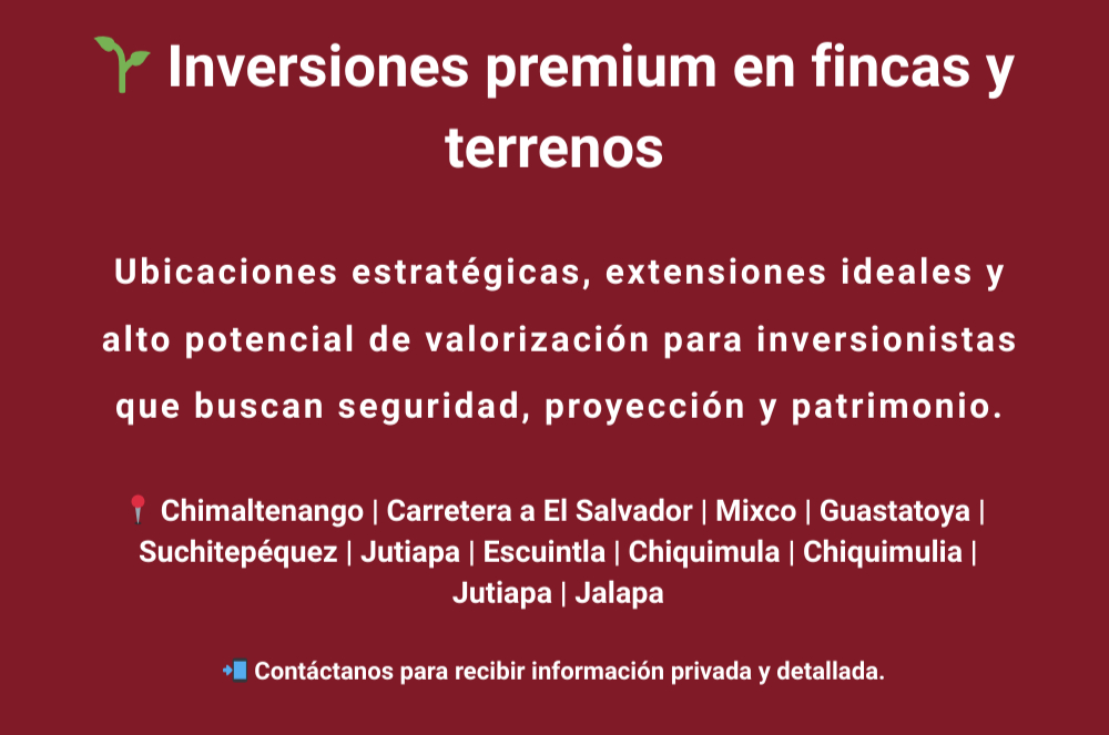 Fincas Premium