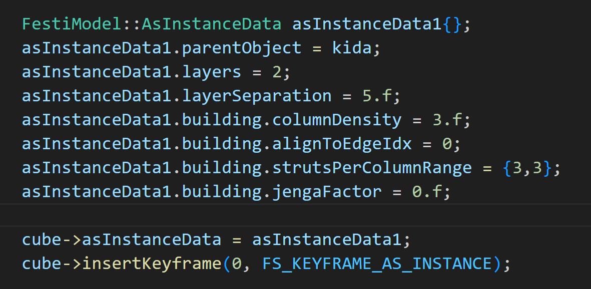 Building instance result