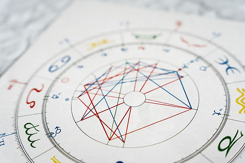 Horoskop Zeichnung - Horoskop & Reflexion