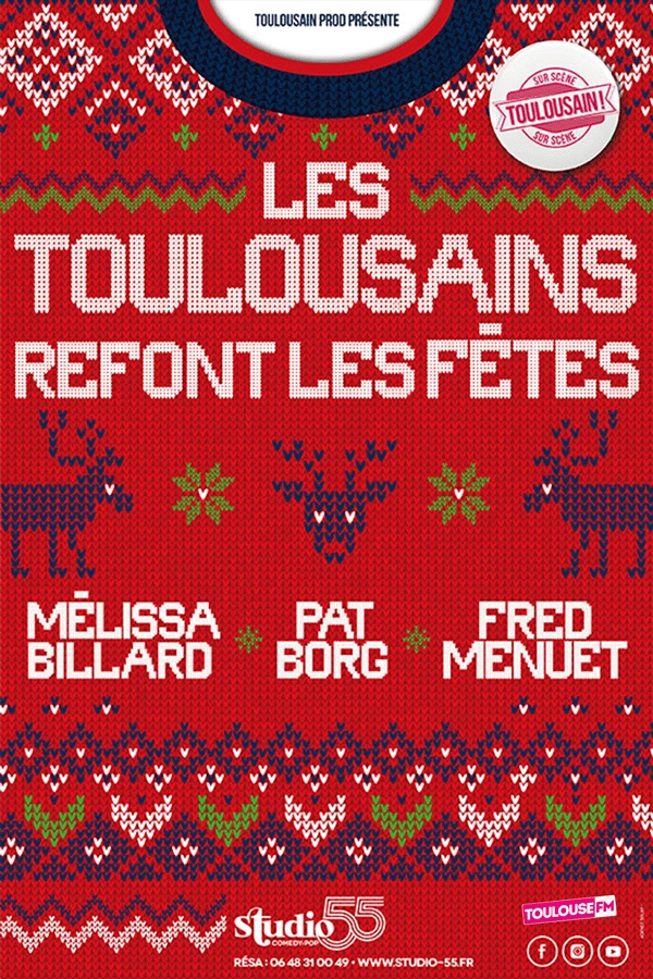 Nouvel an, réveillon à Toulouse, théâtre cadeaux, Noel ! De quoi jouer des clichés des fêtes de cet hiver !