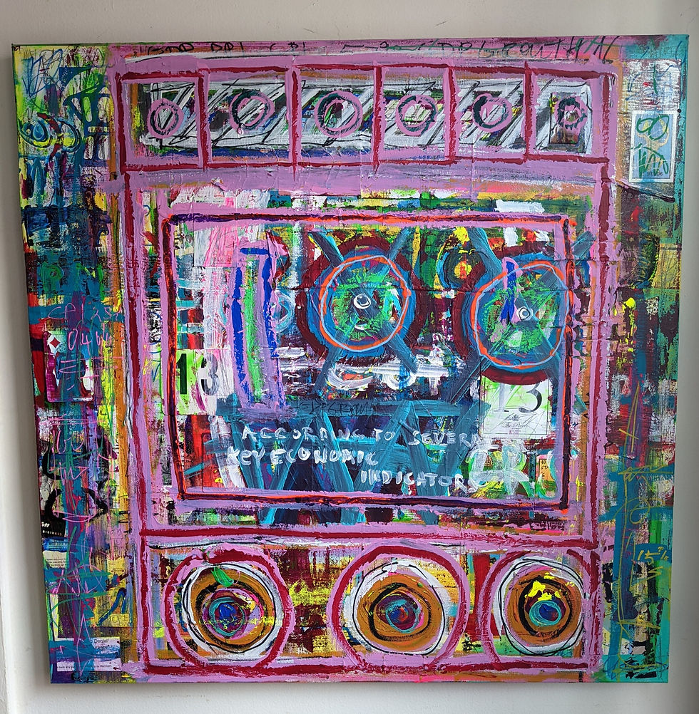 36x36 acrylic on canvas, new work available on www.grantcatton.com