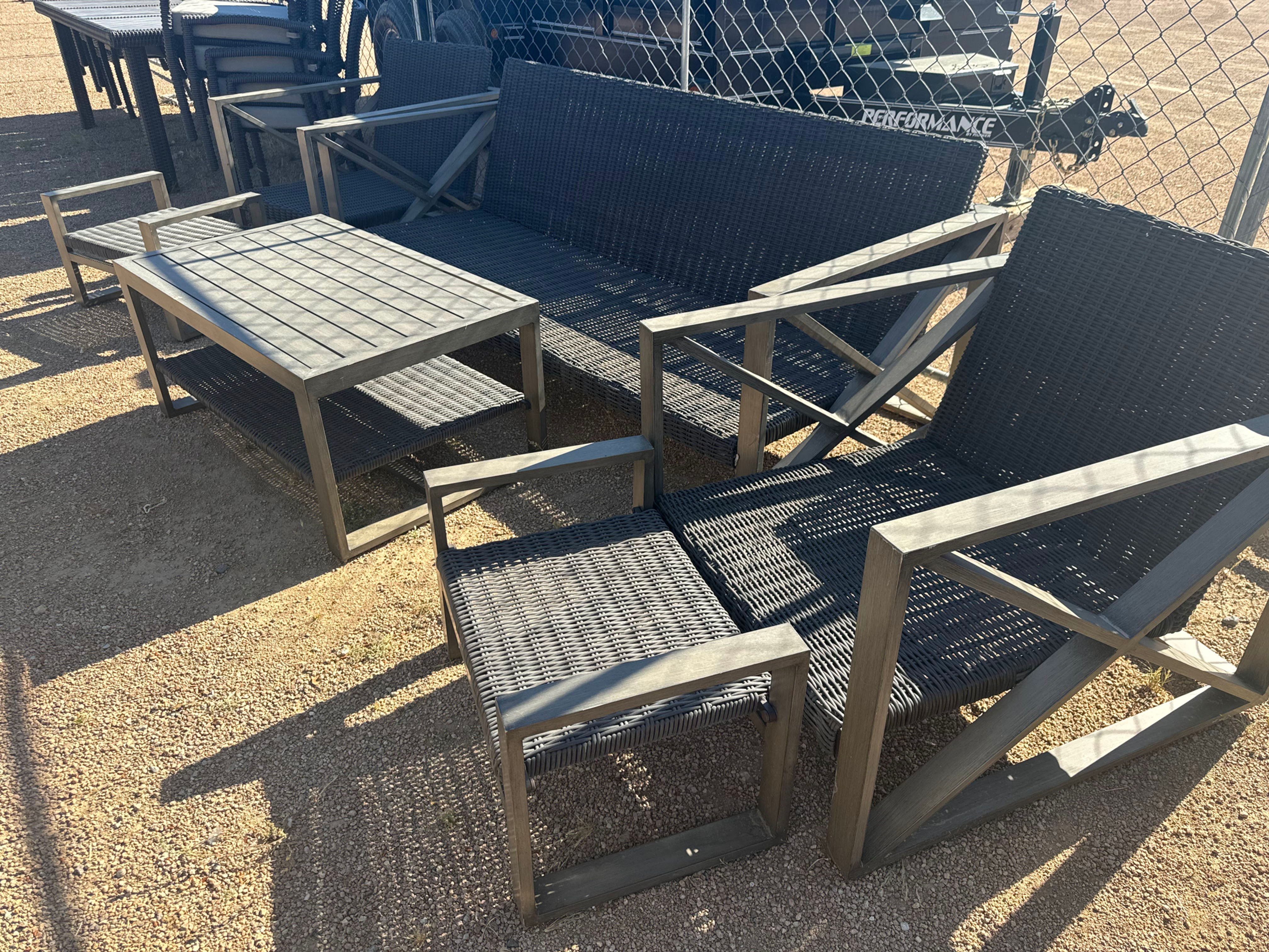 Grand Leisure City Heights 6-piece Seating Set FRAMES ONLY