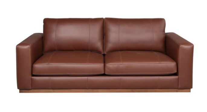 Thumbnail: Durant 3-Piece Tog Grain Leather Set with Swivel Chairs