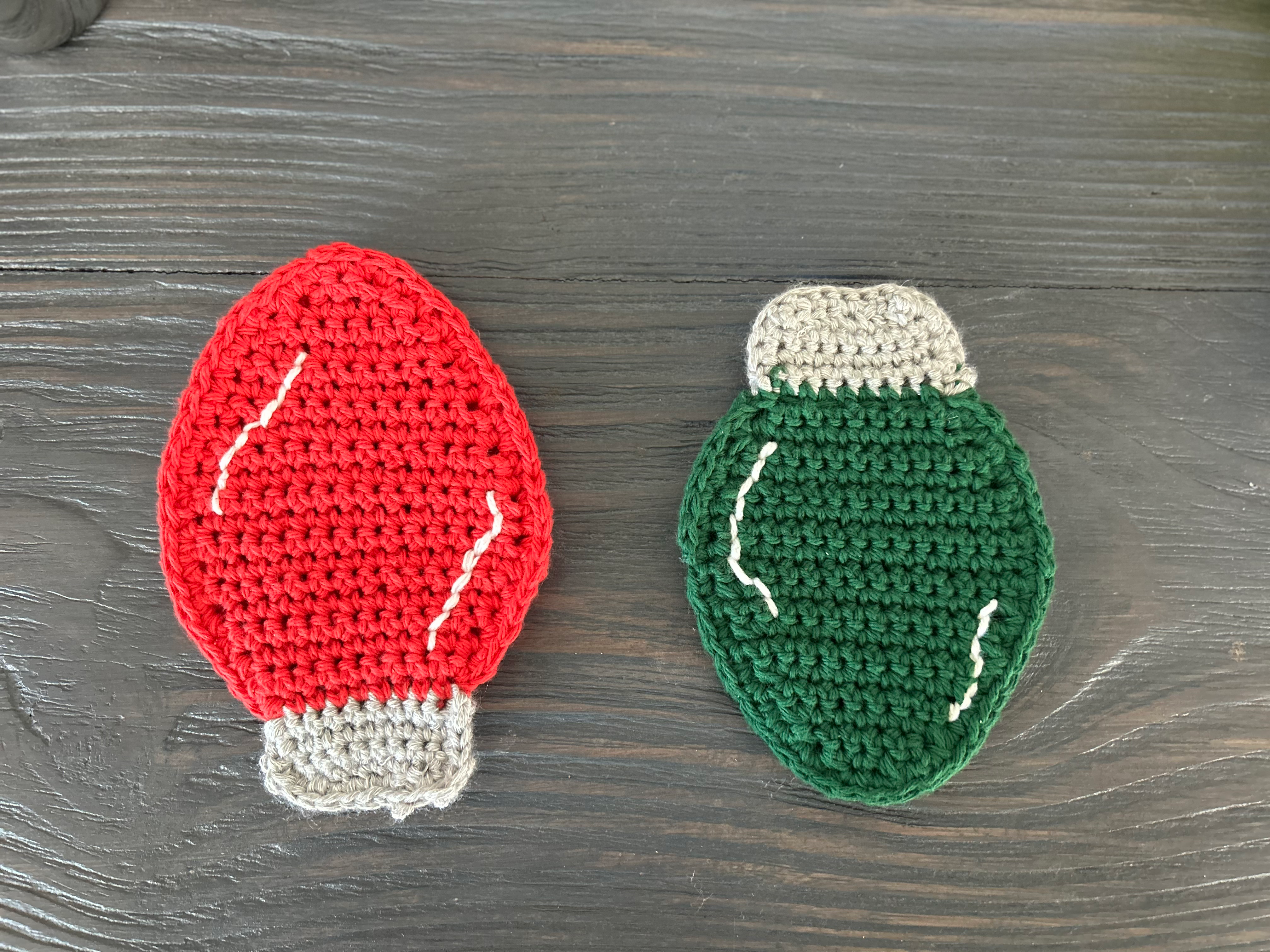 Green Light Bulb Gift Card Holder