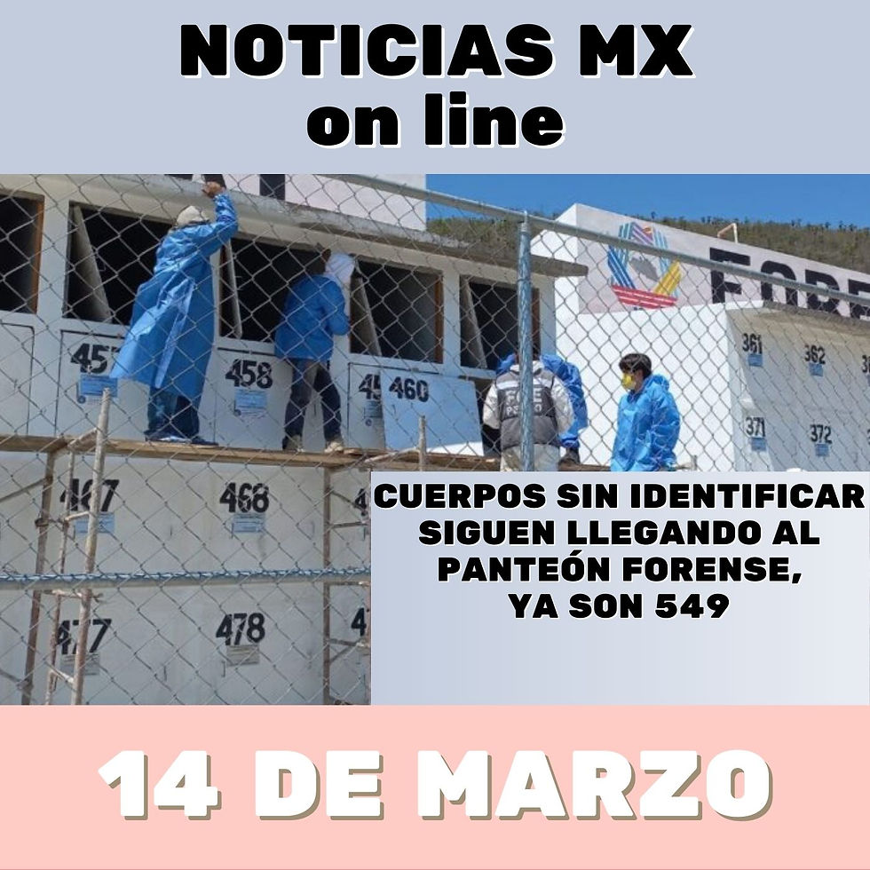 7 NOTICIAS 7 REGIONES. 14 de marzo