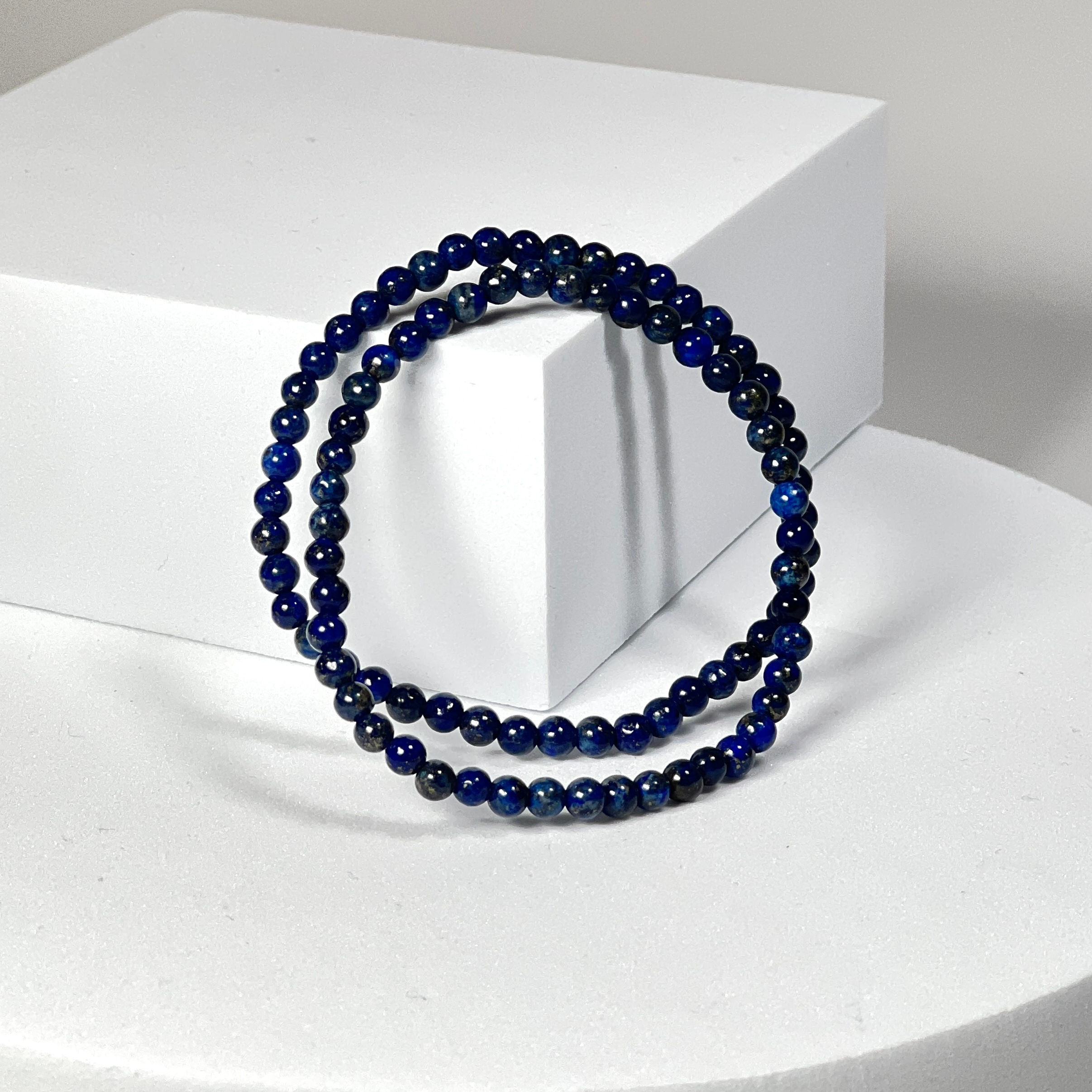 Lapis 4mm Bracelet