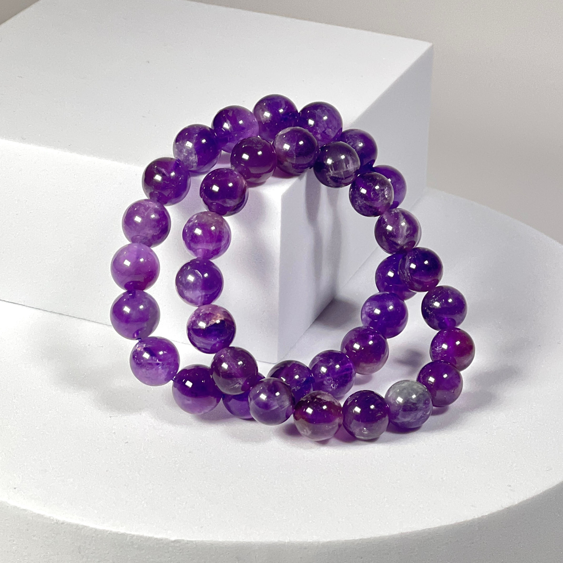 Amethyst 10mm Bracelet