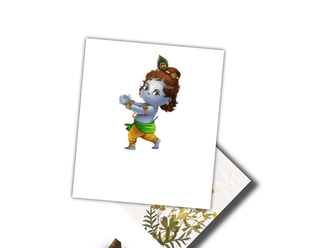 Let's learn and play with Krishna life lessons