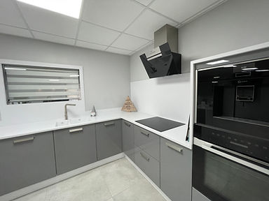 Athena kitchens Showroom Corian Worktops