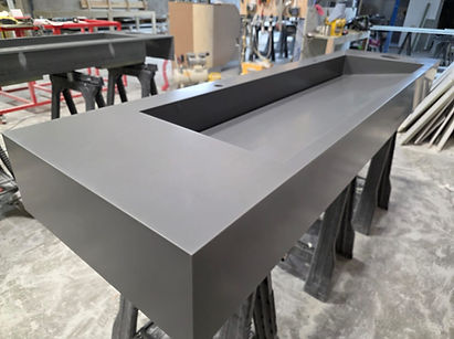 Commercial applications for our solid surface worktops