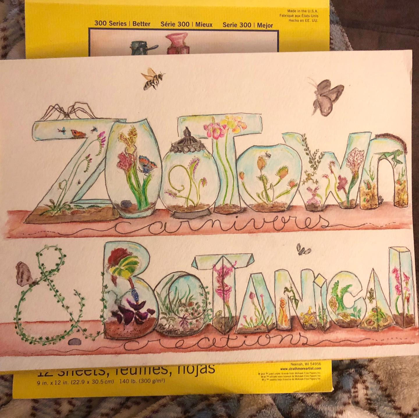 Custom Watercolor Design