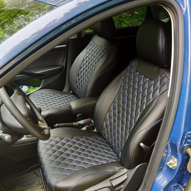 Миниатюра: Model car covers made of premium eco leather