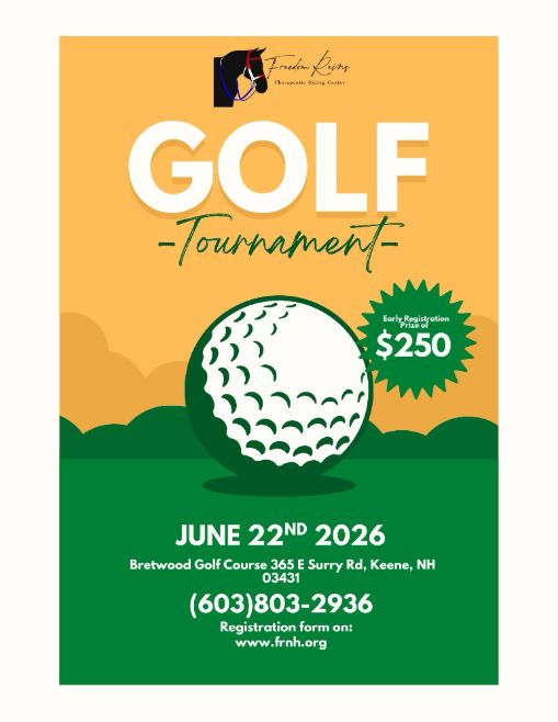 3rd Annual Golf Tournament Ticketed Event