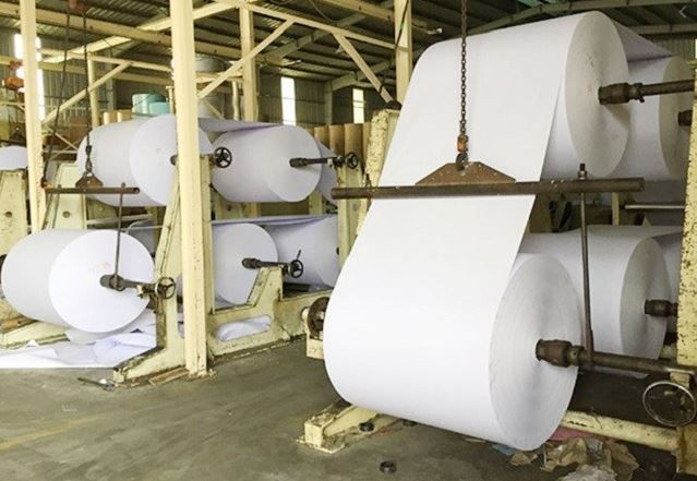 quy trình sản xuất giấy