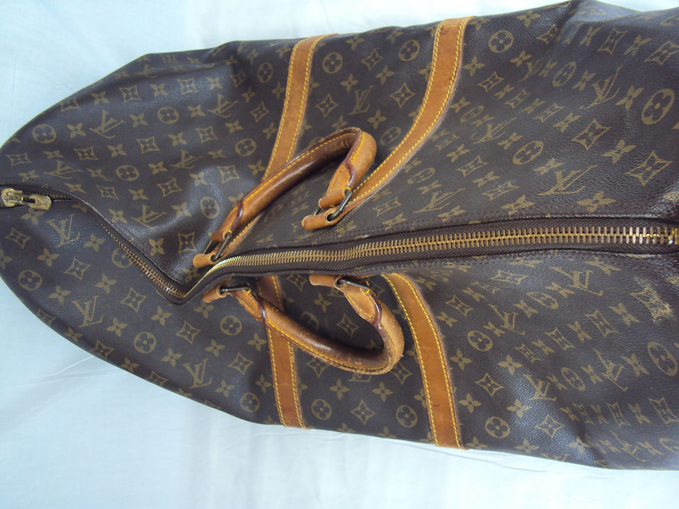 Thumbnail: Louis Vuitton monogram keepall 60 duffle bag
