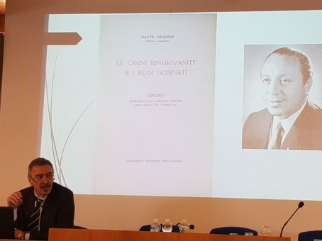 Intitolazione dell'Auditorium del Villaggio Novarello a Granozzo (NO) all'on. dott. DANTE GRAZIOSI