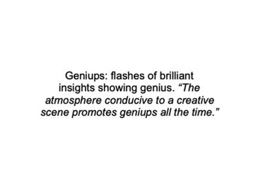 Geniups