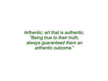 Arthentic