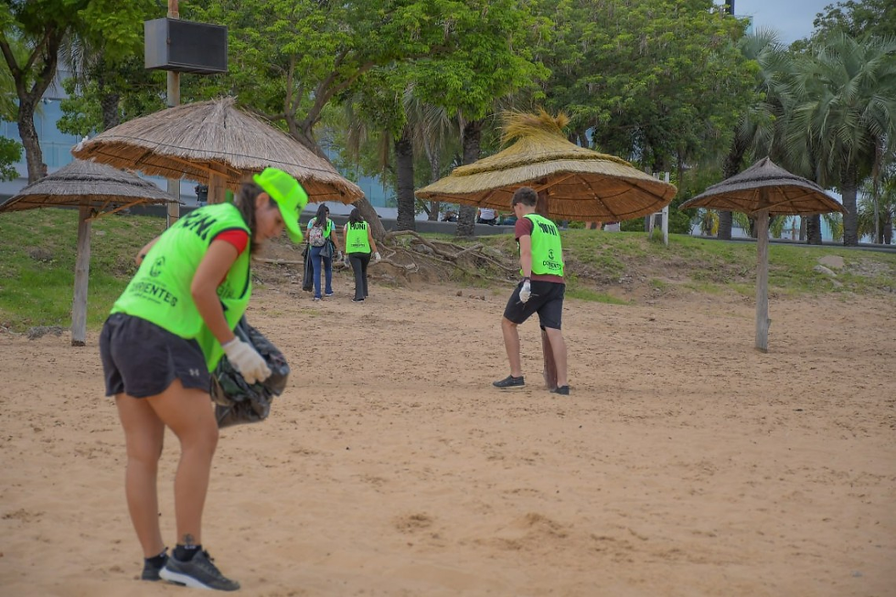 Voluntariado ambiental: amplia participación en la primera jornada de limpieza de costas en Corrientes