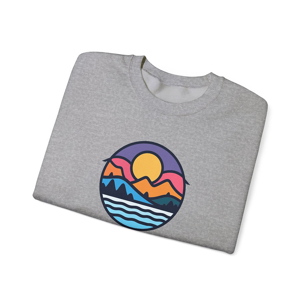 Thumbnail: Pickleball Apparel Okanagan Lake Logo Sweatshirt