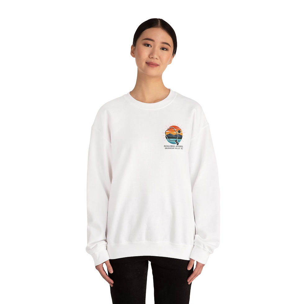 Thumbnail: Pickleball Apparel Okanagan Sunset Sweatshirt