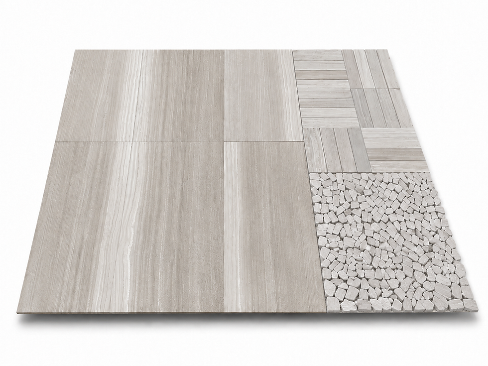 White Wood Marble