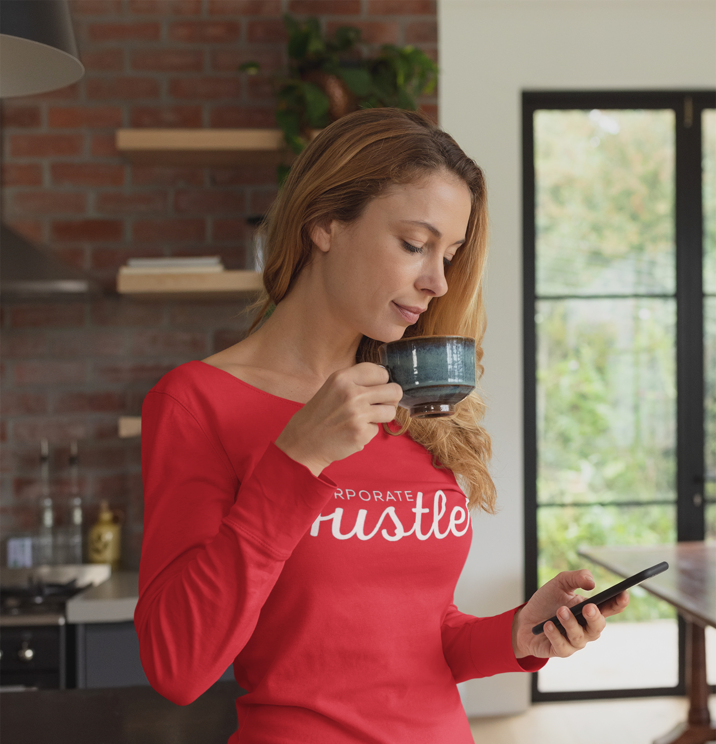 Red Long Sleeve T-shirt