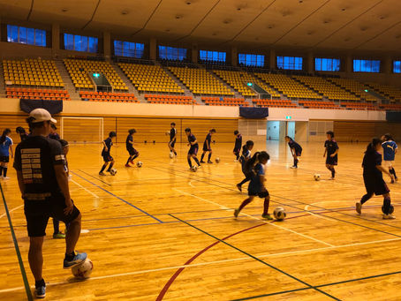 松本山雅レディースとの合同トレーニング