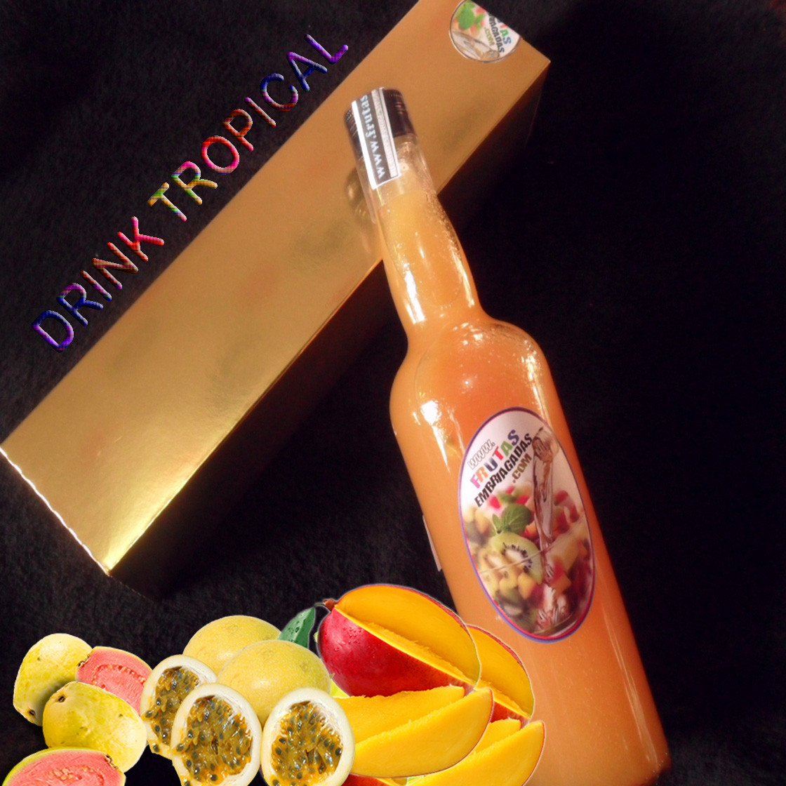 DRINK TROPICAL NA GARRAFA