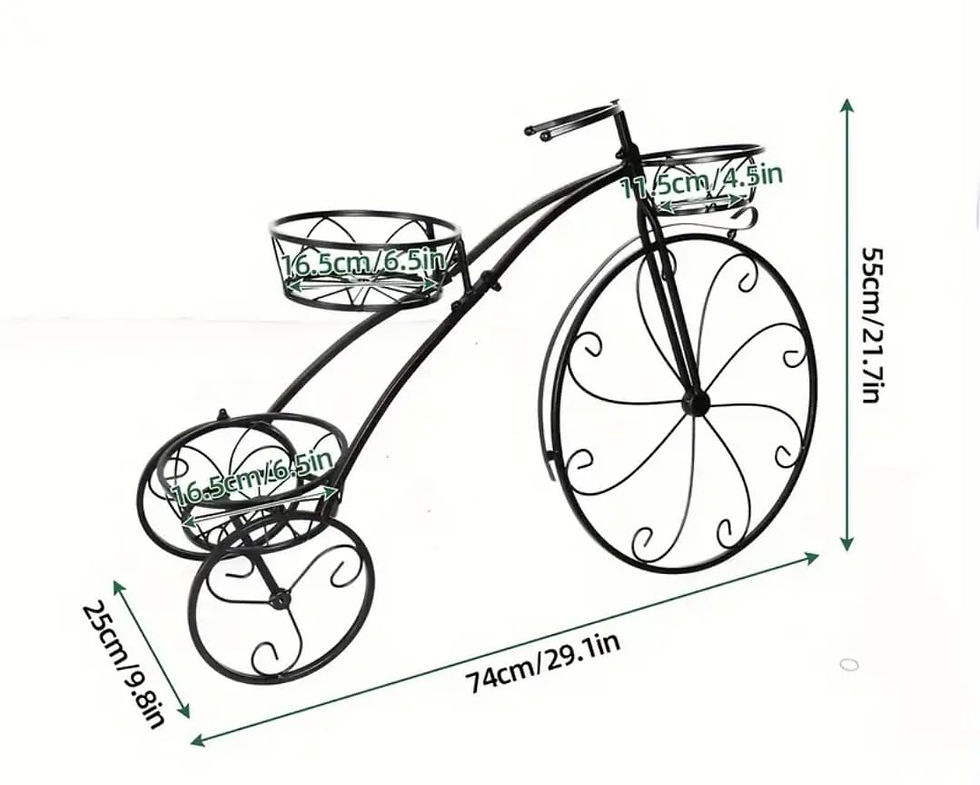 Cycle Pot Decorative Plant Holder