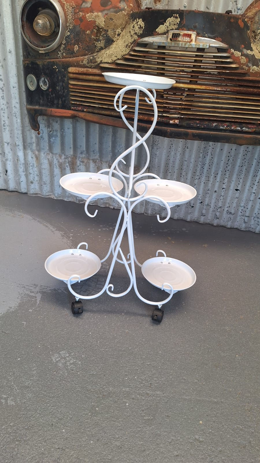 Designer Metal Flower Stands