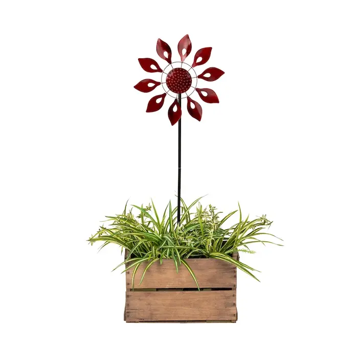 Thumbnail: Wind Spinner Dahlia Ruby Red