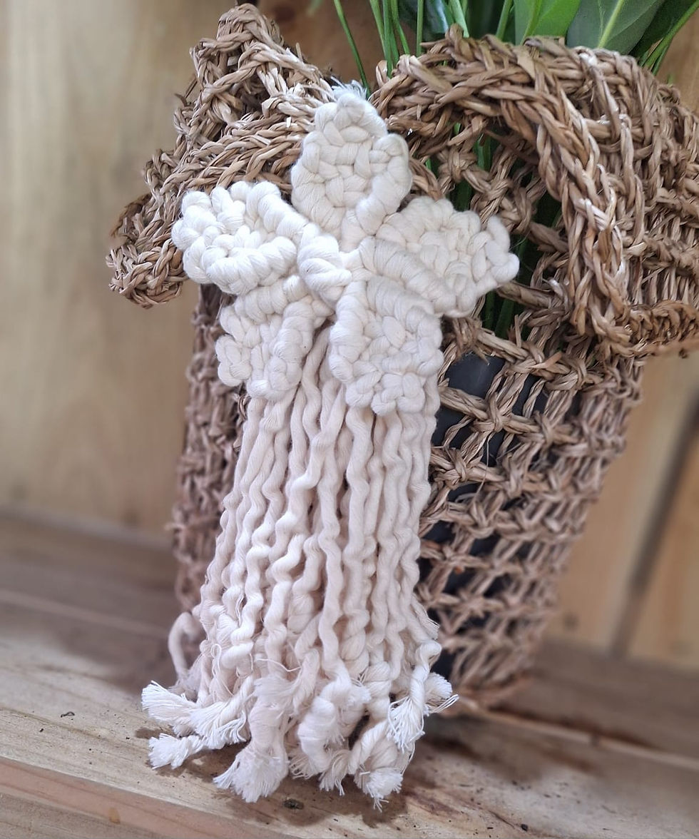 Peace Lily in Handmade Seagrass Pot