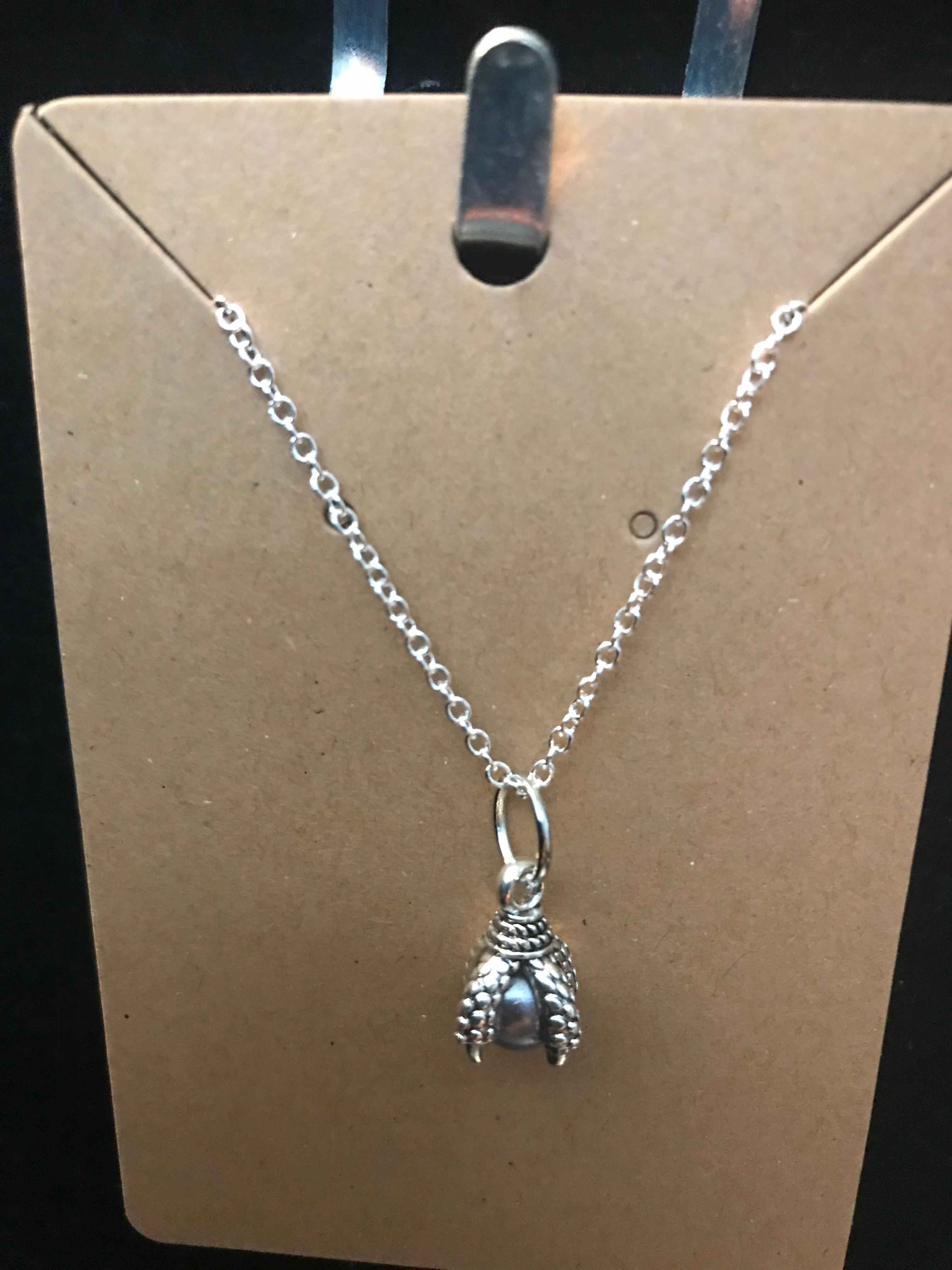 Grey Dragons Claw Necklace