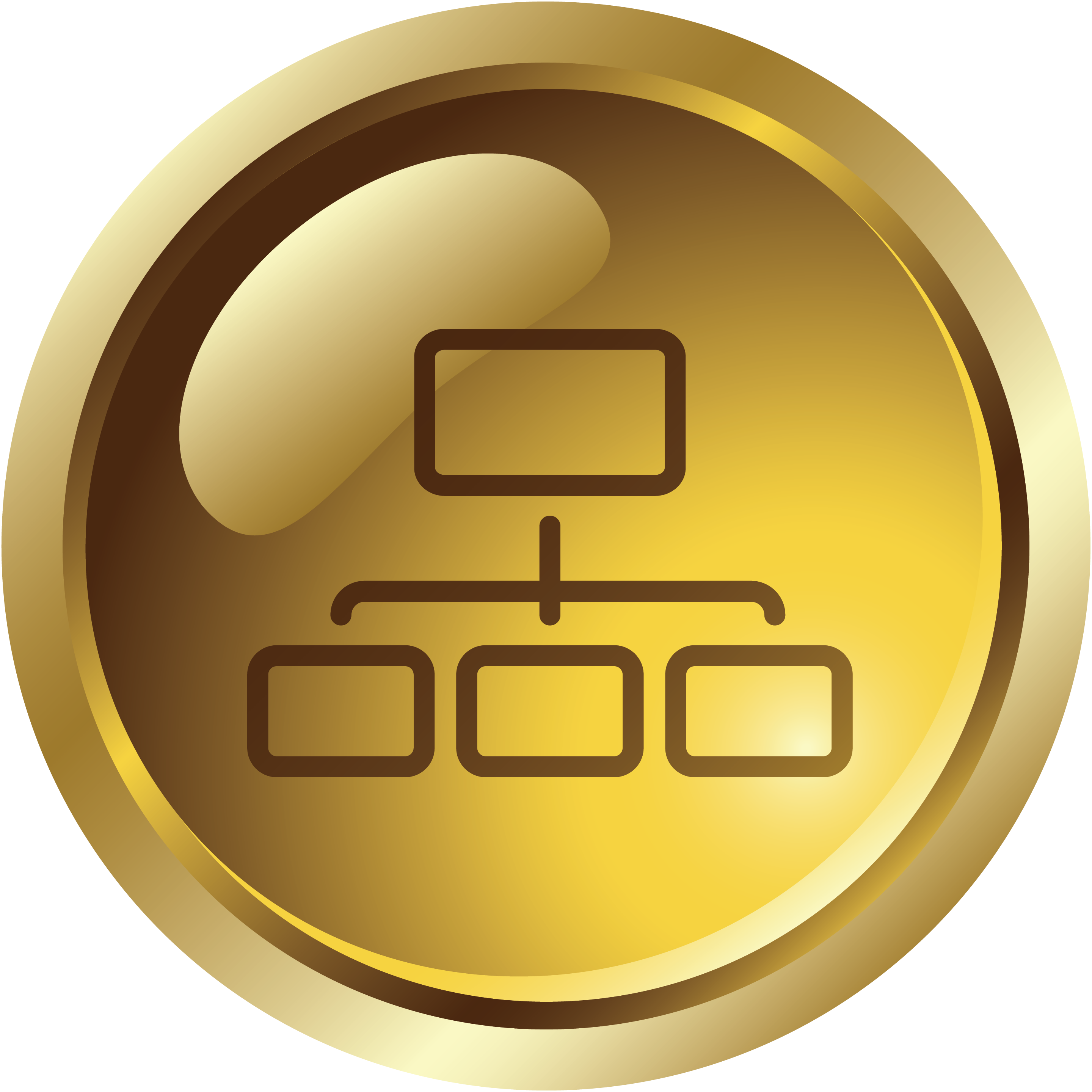 Real estate investment diversification icon