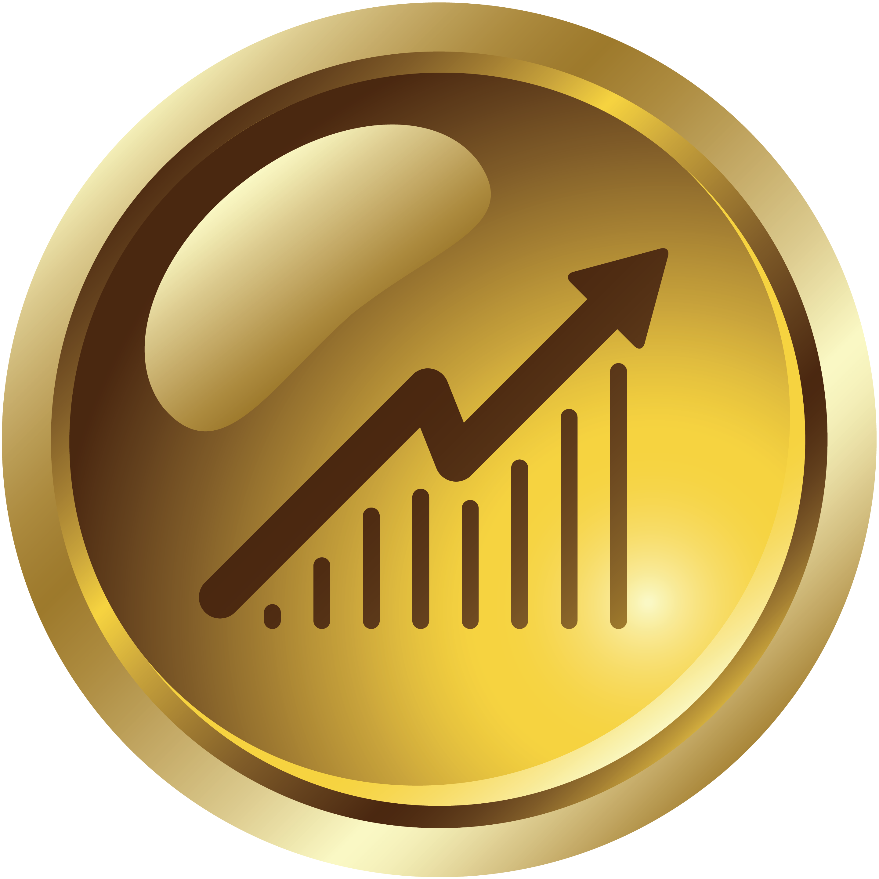 Real estate long-term stability growth icon