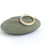 Thumbnail: Tapered silver circle pendant