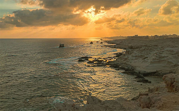 Zone de pêche de Rommel à Marsa-Matruh en Egypte
