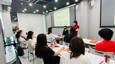 姿勢指導　口腔と体軸