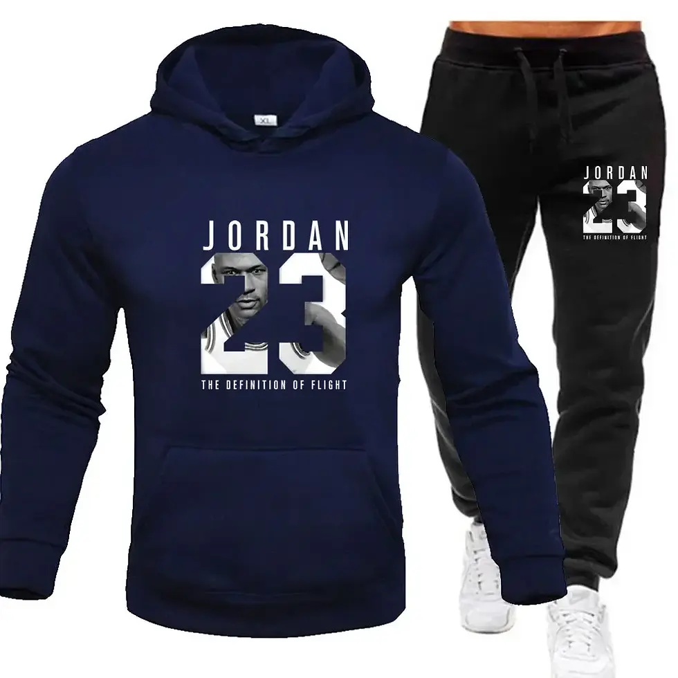 Thumbnail: The sweatshirt hoodie is a men's set for Spring 2025 and a women's set for women