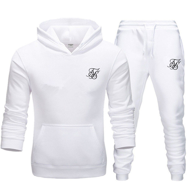 Thumbnail: sik silk Men Brand New Sets Fashion Autumn Spring Sporting Suit Sweatshirt Sweat