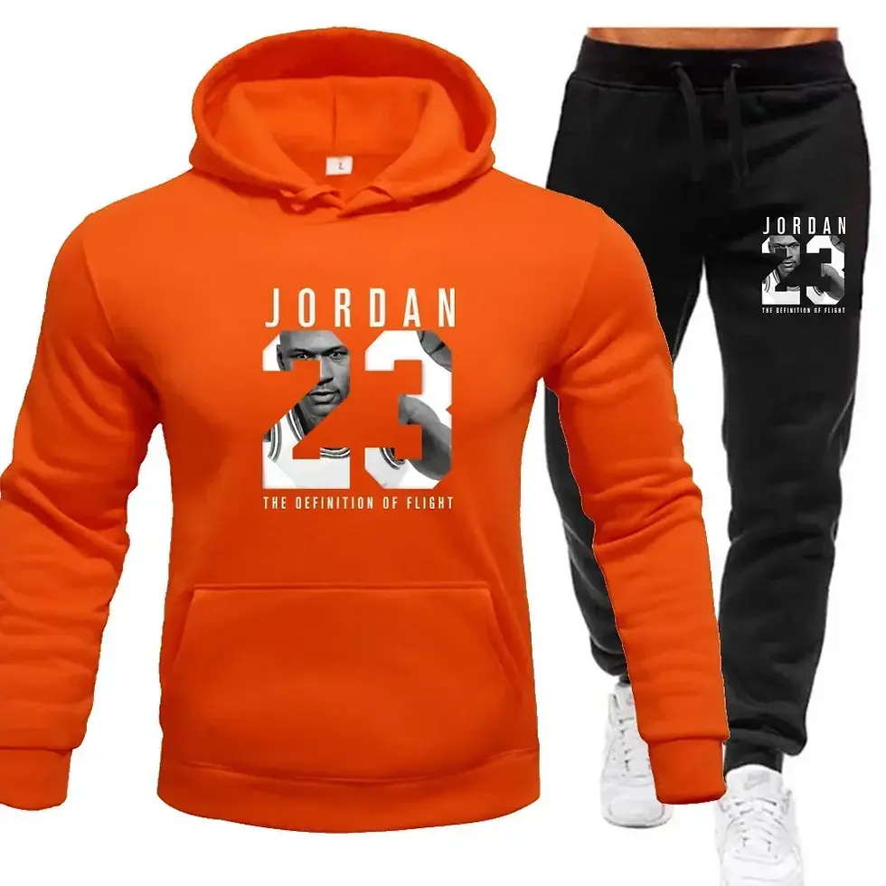 Thumbnail: The sweatshirt hoodie is a men's set for Spring 2025 and a women's set for women