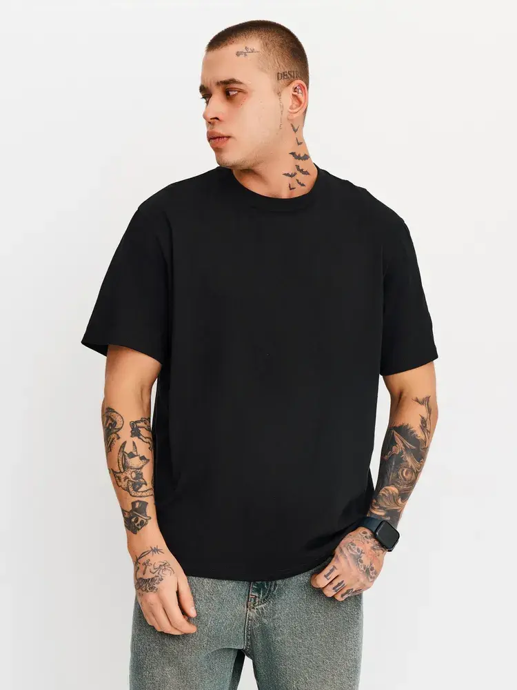 Thumbnail: Solid color Couple t-shirts four seasons Basic Men's and Women Short sleeve tees