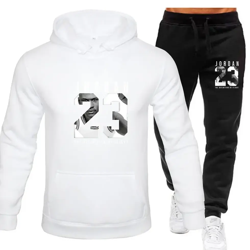 Thumbnail: The sweatshirt hoodie is a men's set for Spring 2025 and a women's set for women