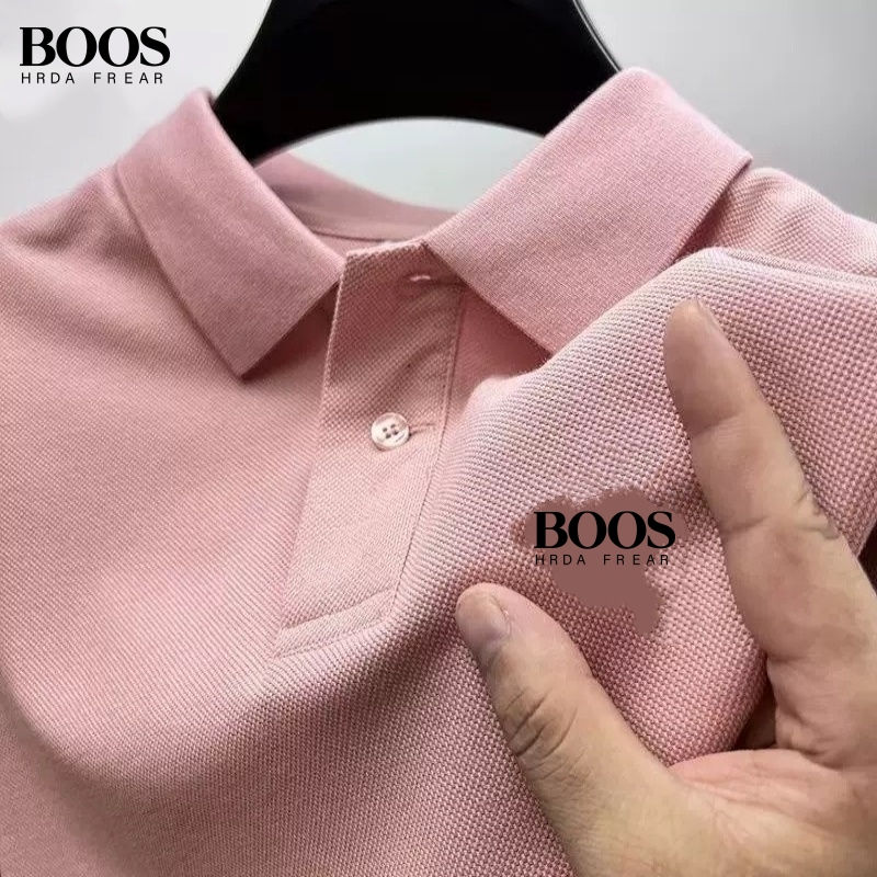 Thumbnail: New men's high-quality short sleeved polo shirt, summer fashion, casual, comfort