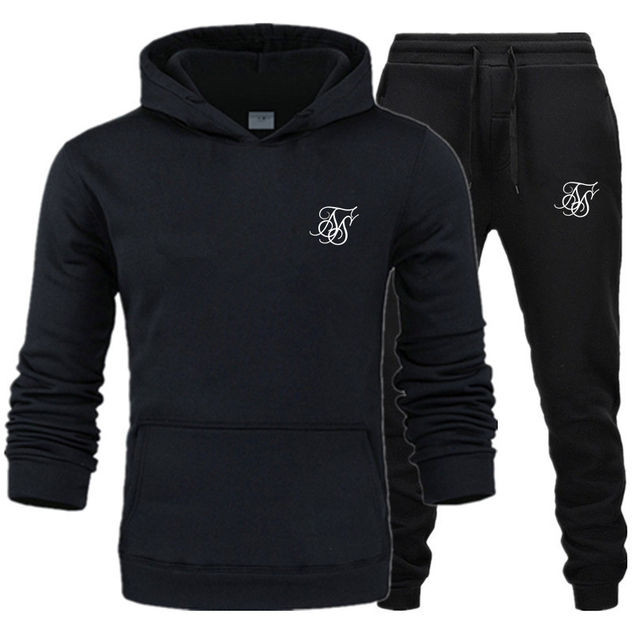 Thumbnail: sik silk Men Brand New Sets Fashion Autumn Spring Sporting Suit Sweatshirt Sweat