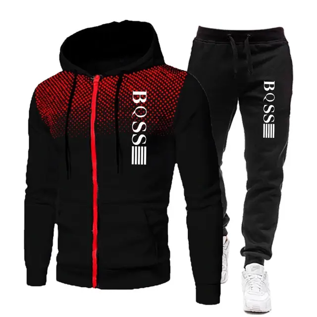 Thumbnail: The new men's tracksuit 2025 features hats and sweatpants, fitness wear, and cas