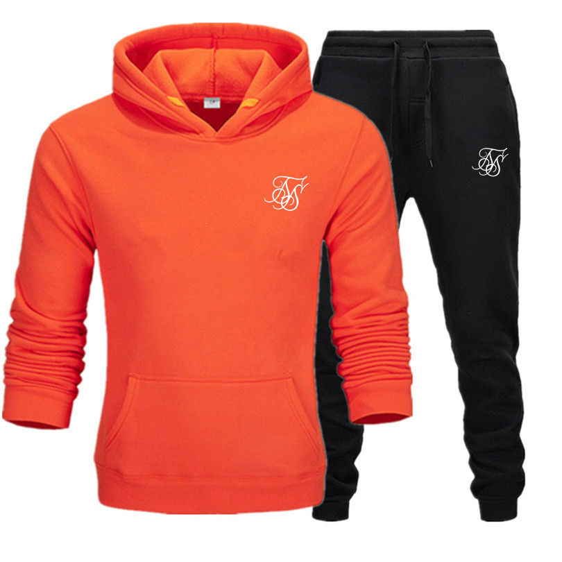 Thumbnail: sik silk Men Brand New Sets Fashion Autumn Spring Sporting Suit Sweatshirt Sweat