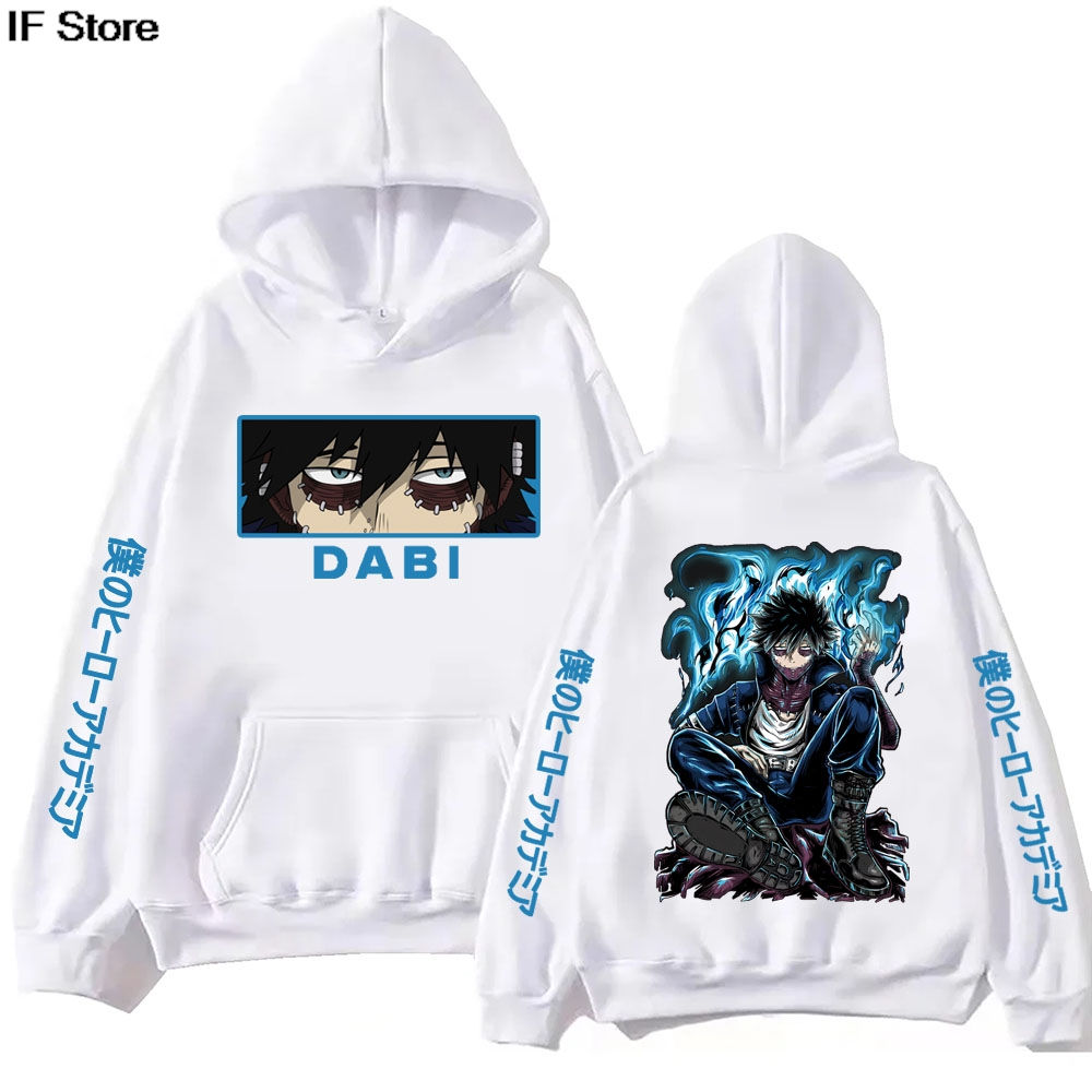 Anime My Hero Academia Dabi Hoodie Harajuku  Pullover Tops Man Woman  new in hoo